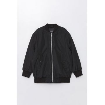 Jacheta bomber cu buzunare laterale