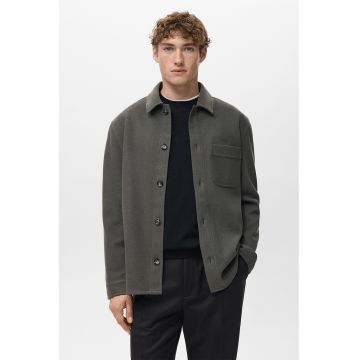 Jacheta-camasa cu buzunar pe piept