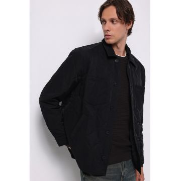 Jacheta-camasa cu model uni si 2 buzunare