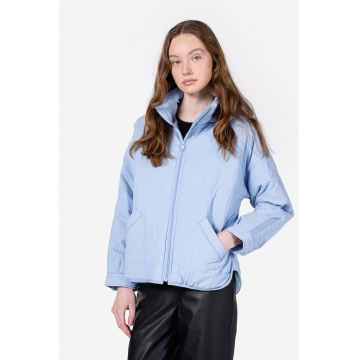 Jacheta cu fermoar si gluga