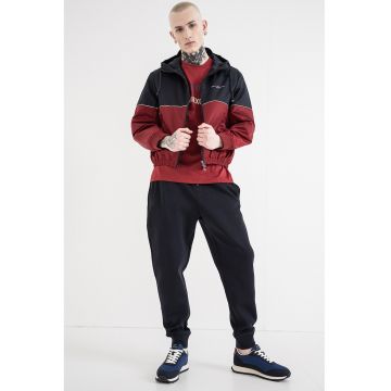 Jacheta cu fermoar si gluga