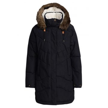 Jacheta parka dama  Ellie - neagra - impermeabila - respirabila - 100% poliester