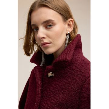 Palton cu buzunar oblic