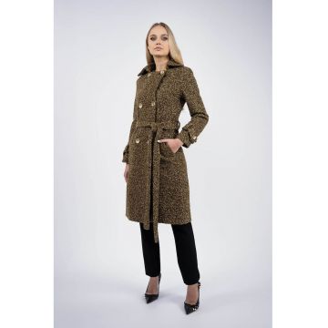 Palton lung din lana