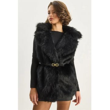 Vesta  neagra - textil