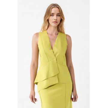 Vesta uni cu decolteu in V