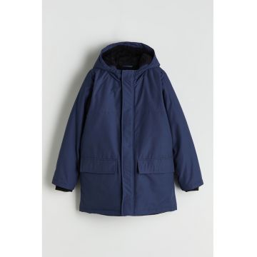 Geaca cu captuseala din material teddy