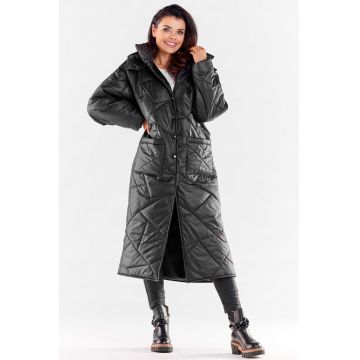 Geaca dama -  Poliester - Negru