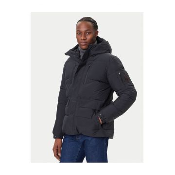 Geaca de iarna barbati  culoarea negru