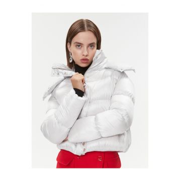 Geaca de puf dama  alb