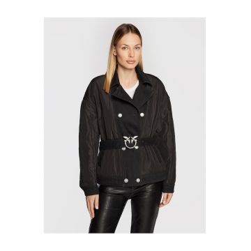 Geaca de tranzitie de dama  negru -