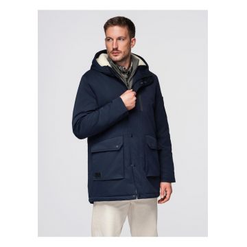 Geaca lunga tip parka in stil sherpa  OM-JAPJ-0316