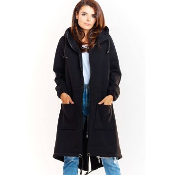 Hanorac dama -  Negru 44556