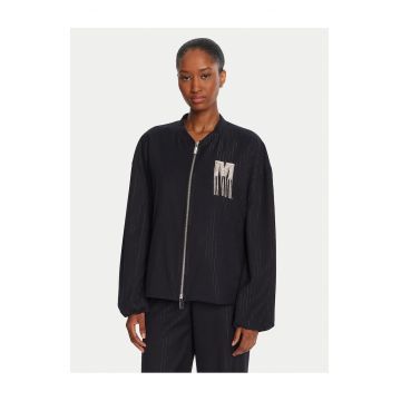 Jacheta Bomber pentru femei  bleumarin -