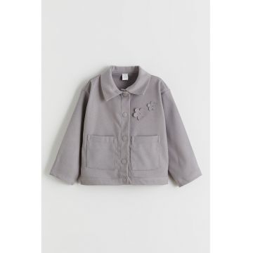 Jacheta cu aplicatii florale