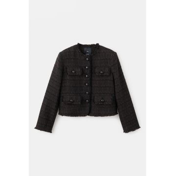 Jacheta cu buzunare multiple cu clapa si nasturi