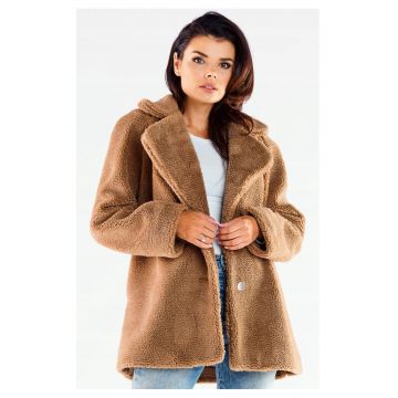 Palton dama -  Poliester -Maro