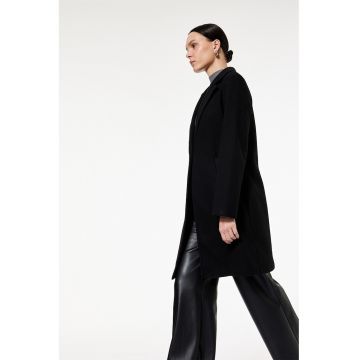 Palton midi cu un nasture