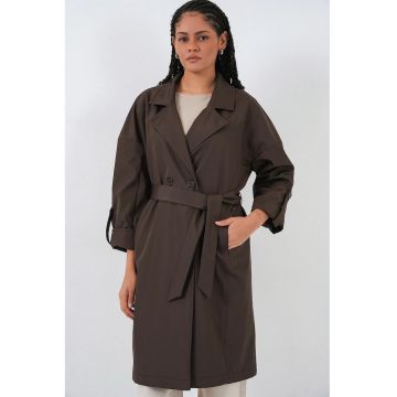 Trenci dama  cu doua randuri de nasturi