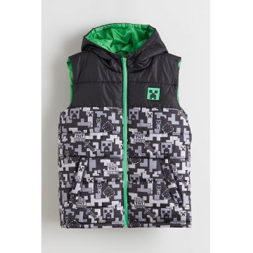 Vesta cu gluga - vatelina si model Minecraft