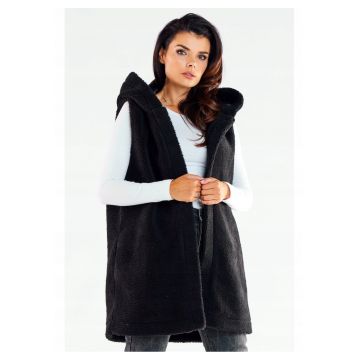 Vesta dama neagra - casual - S/M - lungime pana la solduri