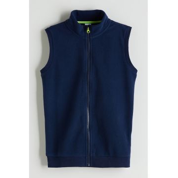 Vesta uni cu fermoar