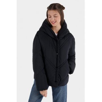 Geaca cu gluga - Negru