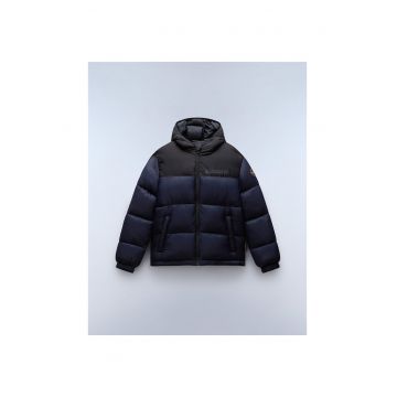 Geaca matlasata cu imprimeu logo Hornelen -