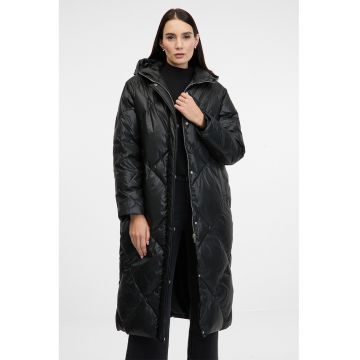 Geaca matlasata cu vatelina - Negru