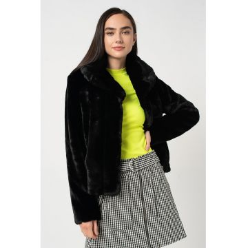 Haina scurta de blana sintetica Sophy