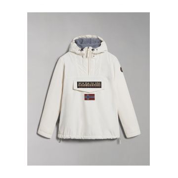 Jacheta pull-on cu gluga si logo Rainforest