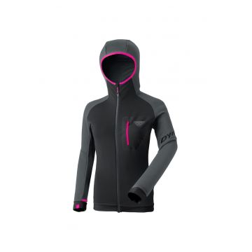 Jacheta sport femei  Radical Polartec - gri/negru - marime 42 EU - cu gluga - usoara