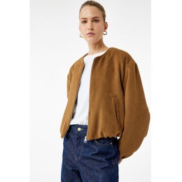 Jacheta striata cu buzunare