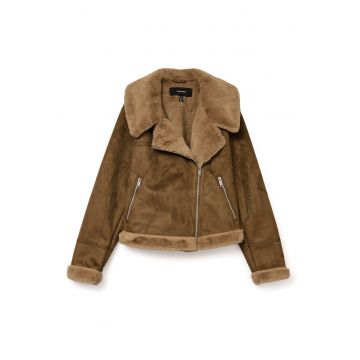 Palton dama -  maro - 100% poliester