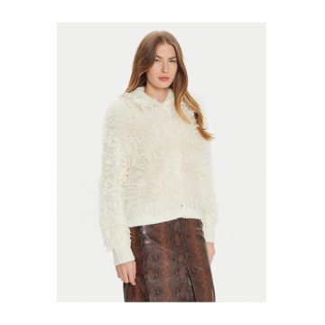 Pijamale dama -  blana artificiala - ecru