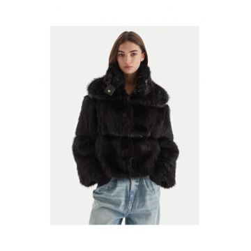 dama  blana artificiala - negru - Negru