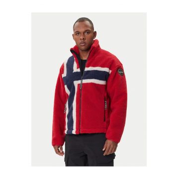 Geaca barbati  rosie - material calduros