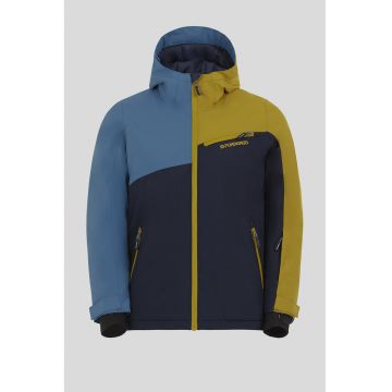 Geaca cu model - pentru schi - Albastru/Galben mustar