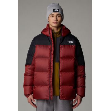 Geaca cu umplutura de puf pentru drumetii Diablo 2.0 - Negru/Rosu inchis