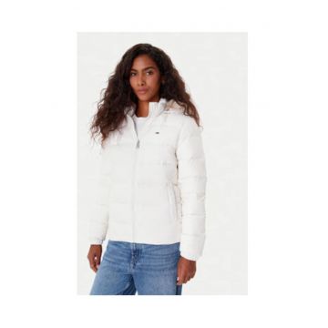 Geaca cu umplutura de puf si gluga