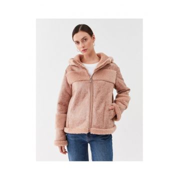 Geaca de dama  roz - sport