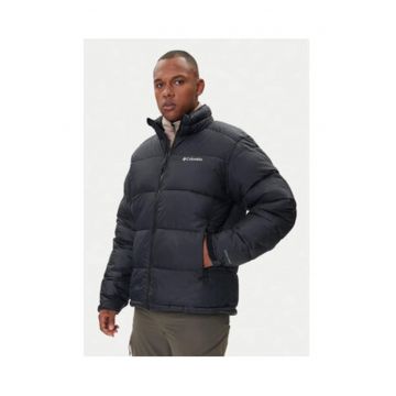 Geaca de iarna barbati -  neagra - 100% poliester reciclat