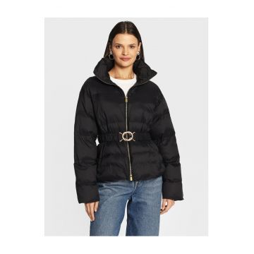 Geaca de iarna dama  negru - material rezistent -