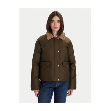 Geaca de puf  pentru femei - verde - Verde