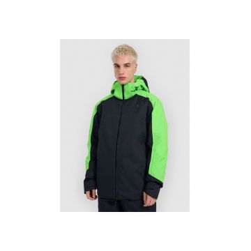 Geaca de schi barbati -  poliester - neagra/verde