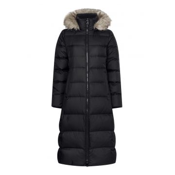 Geaca lunga cu gluga