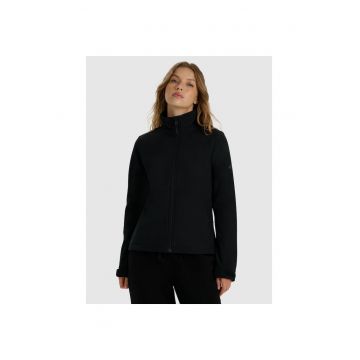 Geaca softshell  dama - rezistenta la vant - membrana NeoDry 5000 - negru - poliester