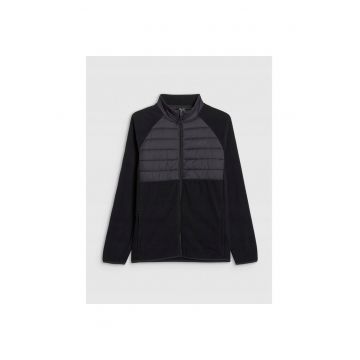 Geaca sport barbati  poliester - negru