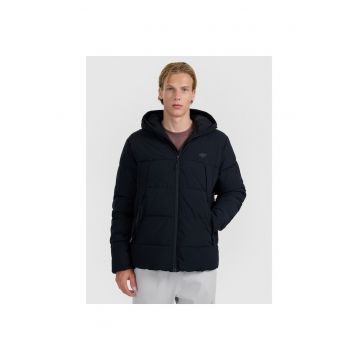 Jacheta de sport pentru barbati -  poliester - negru