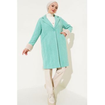 Palton dama HiCCUP - verde - Verde